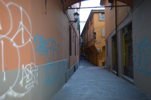 Bologna, quartiere ebraico, via dell'Inferno