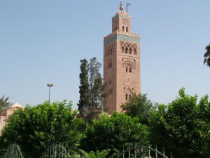 Marocco, Marrakech, minareto Koutoubia