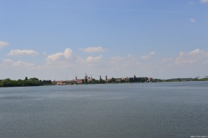 Mantova, panoramica dal Lago inferiore