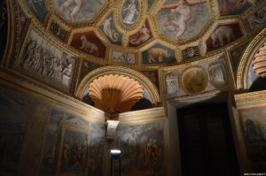 Sabbioneta, Palazzo Giardino, affreschi e decorazioni