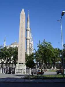 Obelisco di Teodosio, Ippodromo Istanbul, Turchia