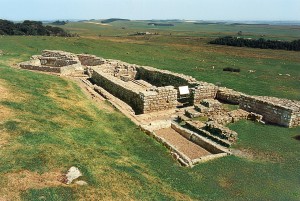 Vallo di Adriano, resti del forte di Housesteads