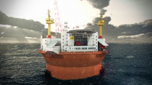 Goliat, piattaforma petrolifera dell'ENI nel Mar Glaciale Artico