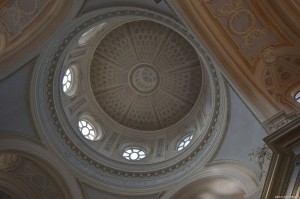 Reggia Venaria Reale, cupola in trompe l'oeil