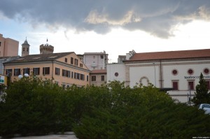 San Benedetto del Tronto, veduta sul borgo antico dalla piazza della Cattedrale
