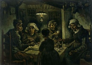Vincent Van Gogh, I mangiatori di patate, Museo Van Gogh Amsterdam