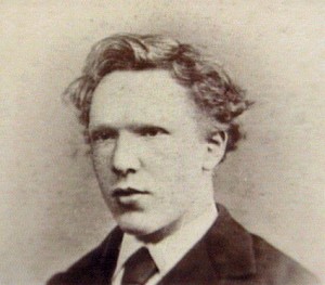 Vincent Van Gogh all'età di 19 anni