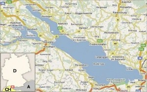 Lago di Costanza mappa