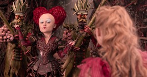 Alice attraverso lo specchio, scena del film