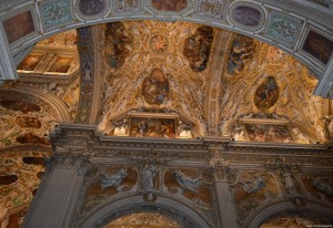 Bergamo Alta, Basilica di Santa Maria Maggiore, interno barocco