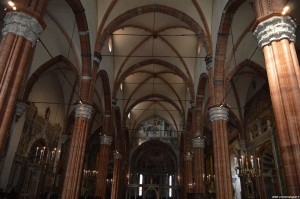 Verona, il Duomo, interno