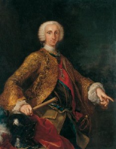 Carlo III in un ritratto di Giuseppe Bonito