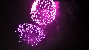 Notte Rosa, fuochi d'artificio