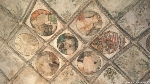 Castello di Castelbello, affreschi soffitto cappella