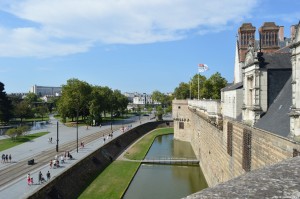 Nantes, mura del Castello