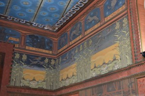 Bentivoglio, Palazzo Rosso, Sala dello Zodiaco, decorazioni