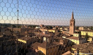 Vignola, veduta sulla città dal suo Castello