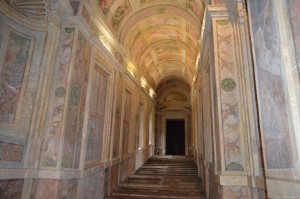 Mantova, Castello di San Giorgio, scalinata