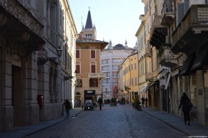 Parma, verso Piazza Duomo