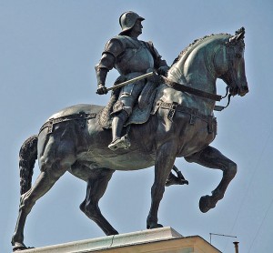 Venezia, statua equestre dedicata a Bartolomeo Colleoni