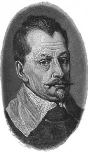 Albrecht von Wallenstein in una stampa d'epoca