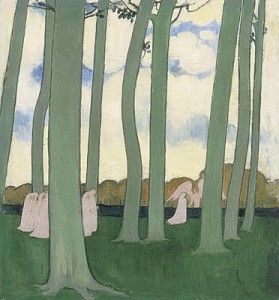 Maurice Denis, Paysage aux arbres verts, 1893, Museo d'Orsay, Parigi