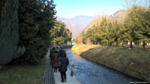 Vittorio Veneto, località Serravalle, lungo la riviera del Meschio