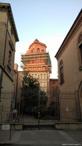 Bologna, torre della Specola, antico osservatorio astronomico