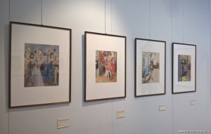 MAGI '900, Omaggio alla femminilità nella Belle Epoque, tempere su carta Lutz Ehrenberger