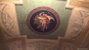 Bologna, Palazzo Sanguinetti già Aldini, sede Museo Internazionale della Musica, soffitto sala di Enea