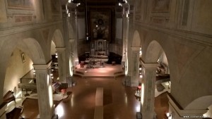 Bologna, chiesa sconsacrata complesso Colombano, sede esposizione collezione Tagliavini di strumenti musicali antichi