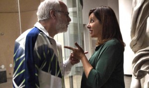 Lasciati andare, Servillo e Signoris in una scena del film