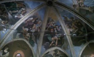 Piacenza, affreschi del Guercino nella cupola del Duomo