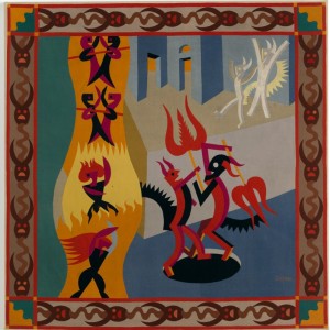 Danza di diavoli di Fortunato Depero, 1922, Rovereto, Museo Mart