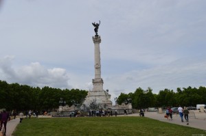 Bordeaux, Monumento ai Girondini in Place des Quinconces