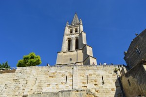 Saint Emilion, campanile chiesa romanica