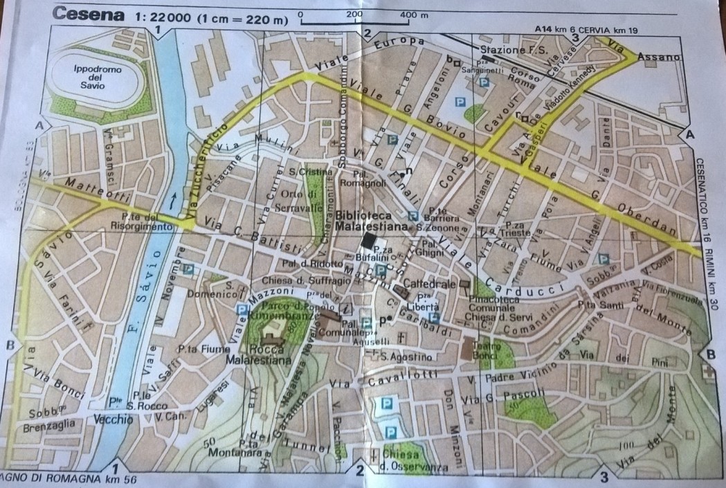 Mapa De Facondini Cesena Mapa De Facondini Cesena